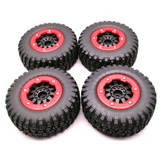 Austar 3009 1/10 High Perfomance 108mm Tires w Wheel Rim RC 輪子 4入, 混色, 4件