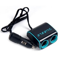 카데코 퍼즐 컬러 소켓 아쿠아블루, 1개, 2구