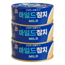 사조참치 마일드, 210g, 3개