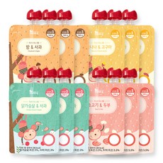 攜帶式輔食飲 130g 12入, 4款, 1組