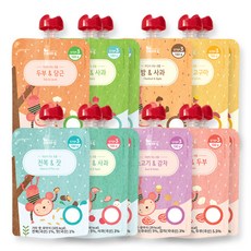 攜帶式輔食12入組 第3階段 130g, 綜合口味, 1組