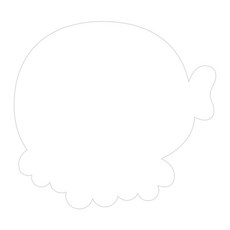 홈 인테리어 메모보드 MO 06 부착형 화이트, 아크릴