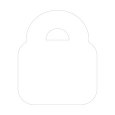 쿠 홈 인테리어 메모 보드 MO 09 부착형 화이트, 아크릴