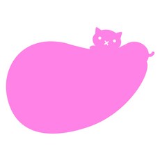 쿠 홈 인테리어 메모보드 MO 49 부착형 핑크, 아크릴