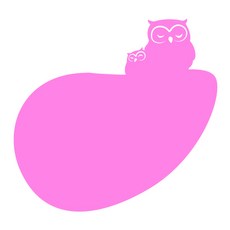 쿠 홈 인테리어 메모보드 MO 46 부착형 핑크, 아크릴