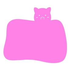 쿠 홈 인테리어 메모 보드 MO 42 부착형 핑크, 아크릴