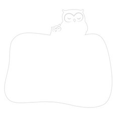 쿠 홈 인테리어 메모 보드 MO 41 부착형 화이트, 아크릴
