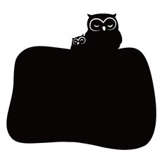 쿠 홈 인테리어 메모 보드 MO 41 부착형 블랙, 아크릴