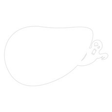 쿠 홈 인테리어 메모판 MO 53 부착형 화이트, 아크릴