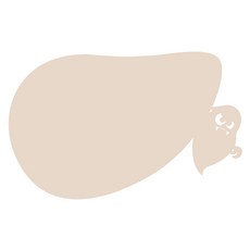 酷 居家裝飾便條板 MO 55 黏貼式 米色, 壓克力