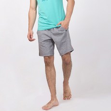 easyoga 男士腰帶男士運動瑜伽短褲 YWE1701-041-M01