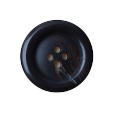 TED BROWN 花紋鈕扣 I-2 25mm, 深棕色啞光, 10片