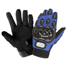 PRO BIKER摩托車手套, 藍色