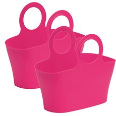 이노마타 다용도 장바구니 바스켓 4480, 로즈핑크, 2개