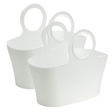 이노마타 다용도 장바구니 바스켓 4480, 화이트, 2개