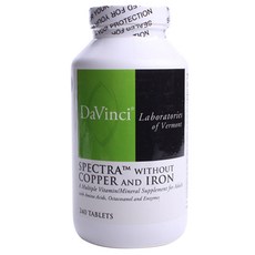 DaVinci Laboratories 스펙트라 without 코퍼 앤 아이언, 240개입, 1개, 240정