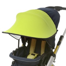 Manito 可掀式嬰兒推車遮陽罩, 綠, 1入