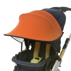 Manito 可掀式嬰兒推車遮陽罩, 橘, 1入
