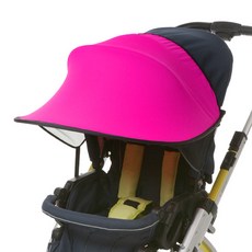Manito 可掀式嬰兒推車遮陽罩, 洋紅, 1入