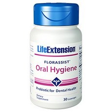 Life Extensions 플로라시스트 오랄 하이진 로젠지, 1개, 30정