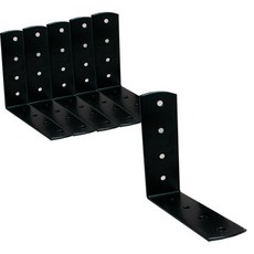 MetalKorea Chanel原木置物架置物板支架 選擇08 L75*75 黑色 6個