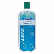 오브리오가닉스 티 트리 & 프림로즈 샴푸 스캘프 레스큐, 473ml, 1개
