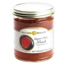 네이쳐스할로우 무설탕 피치 프리저브, 280g, 1개