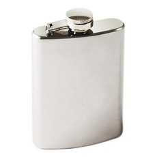 트루 스테인리스 스틸 플라스크 118.3ml, Silver, 1개