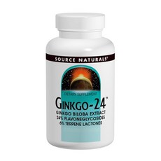 소스내츄럴스 징코-24 40mg 타블렛, 60개입, 1개, 60정