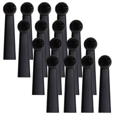 브루조니 전동 칫솔모 블랙 4p, 4세트