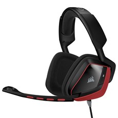 커세어 VOID Surround Hybrid Stereo 게이밍 헤드셋, RED