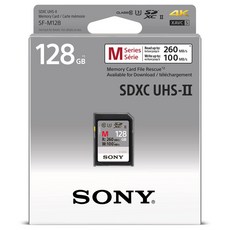 SONY 索尼 下一代 SD 存儲卡 SF-M128, 128GB
