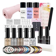 YUKI 凝膠指甲E套組, 36種, 1套