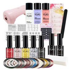 YUKI 凝膠美甲套組, 36種, 1套