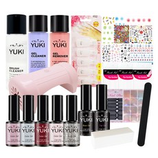 YUKI Water Decal Gel Nail C Set, 13種, 1套