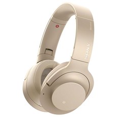소니 hear on 2 Wireless NC 블루투스 헤드셋, 페일 골드, WH-H900N