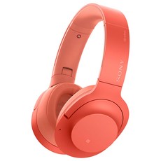 소니 hear on 2 Wireless NC 블루투스 헤드셋, 트와일라잇 레드, WH-H900N