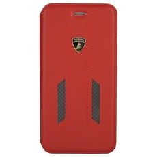 lamborghini 翻蓋式手機殼 LB-TPUFCS8-HUD6