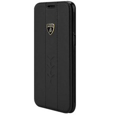 Lamborghini 藍寶堅尼 翻蓋式卡片收納手機殼 LB-TPUFCS8P-PED1