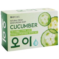 동산씨앤지 오이 비누, 100g, 1개