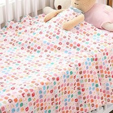 Coney Island 圖案印花超細纖維午睡毯 M號, Mini sheep(Pink)