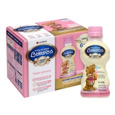 베비언스 퍼스트밀 액상분유 3단계 240ml + 니플, 6개입