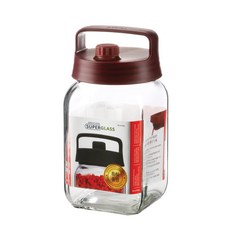 iLock 手把玻璃儲物罐, 1.4L, 1個