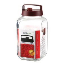 iLock 手把玻璃儲物罐, 4.2L, 1個