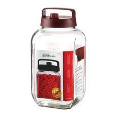 iLock 手把玻璃儲物罐, 5L, 1個