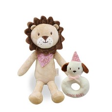코니베이비 애착인형 내친구사자 랜덤 발송 + 강아지딸랑이, 1세트