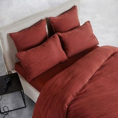 La Redoute 簡約素色亞麻被套 F662706, Acajou