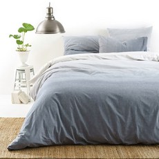 La Redoute 純棉被套, Striped grey