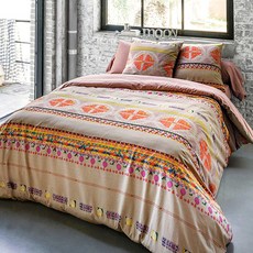 La Redoute 圖騰印花被單 F664822, 印花米色