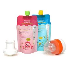 fisher-price 費雪 母乳儲存袋 200ml, 30入, 1組